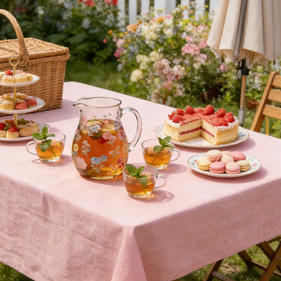 Wildflower Meadow Glass Pitcher